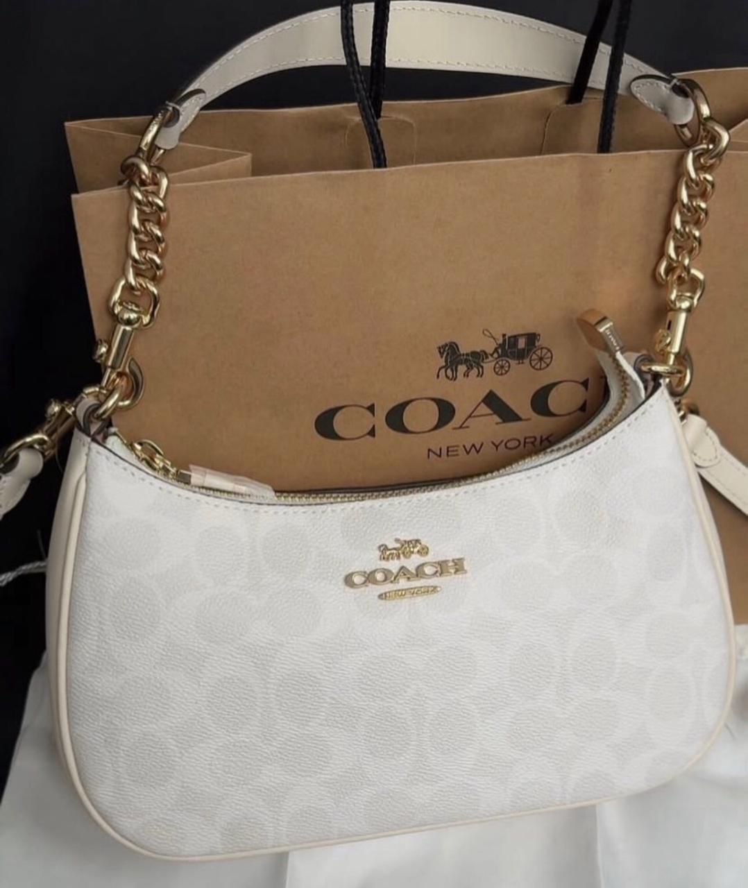 Bolso Blanco Coach