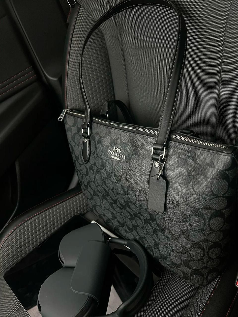 Bolso Coach negro grande