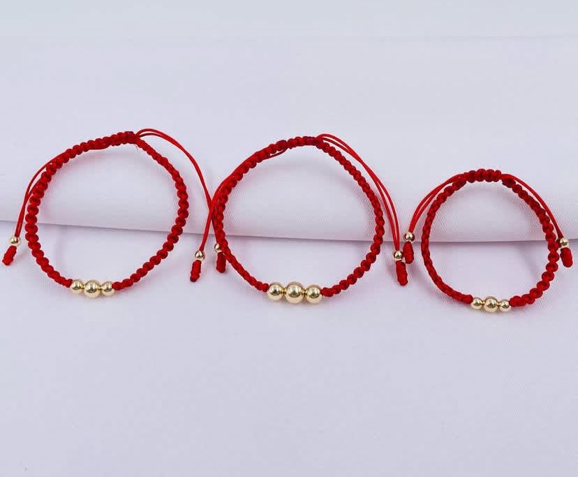 3 pulseras familiar