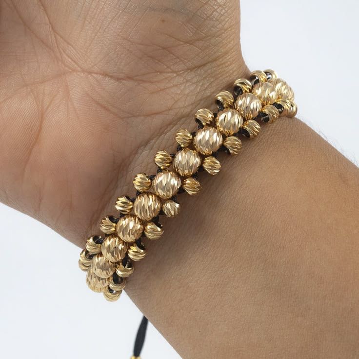 pulsera 3 carriles diamantada