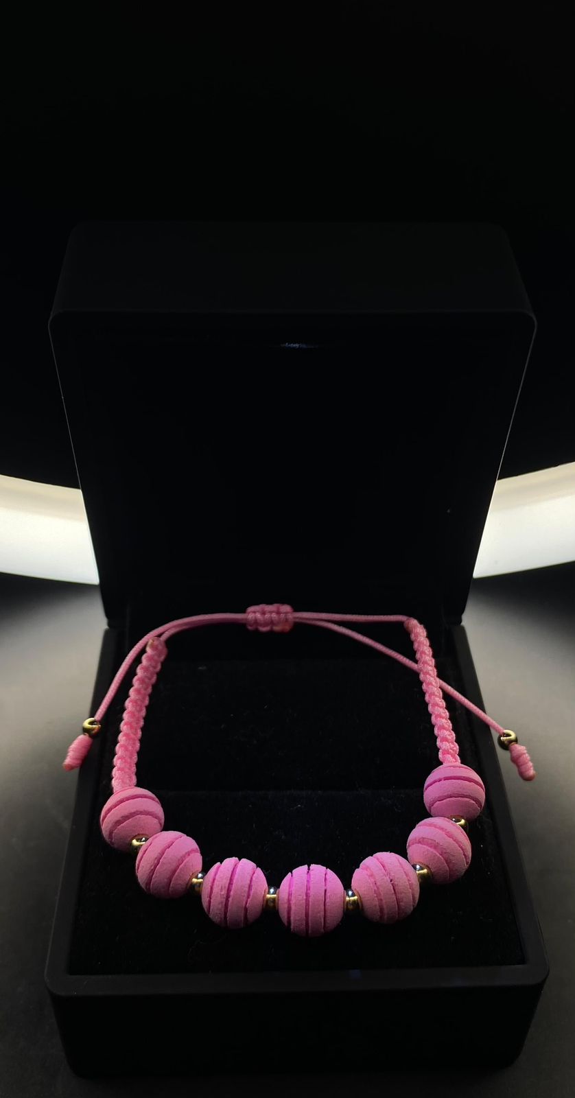 pulsera rosa