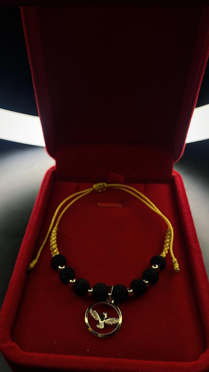 pulsera dije aguila